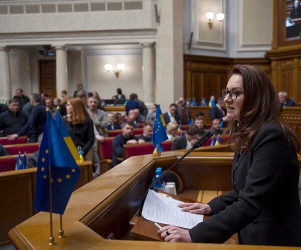 Ukraine's parliament voted on Thursday in favor of ratifying a minerals deal signed with the United ...