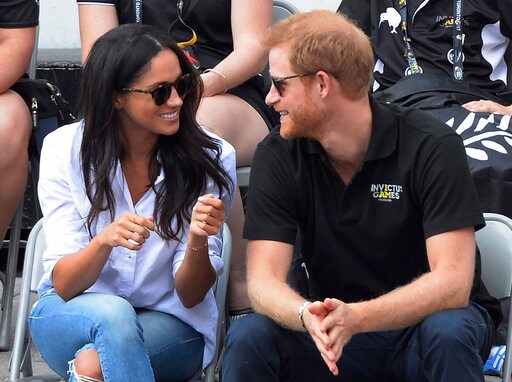 Prince Harry, Meghan Markle Together at Official Event