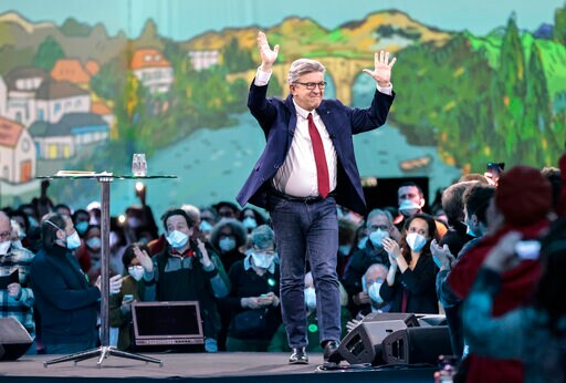 French Far-left Presidential Hopeful Woos Voters' Senses