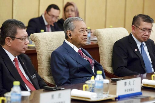 Malaysian PM Says China-financed Projects Canceled