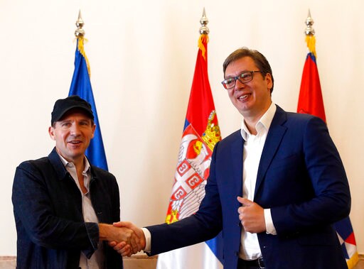 British Actor, Director Fiennes Gets His Serbian Passport