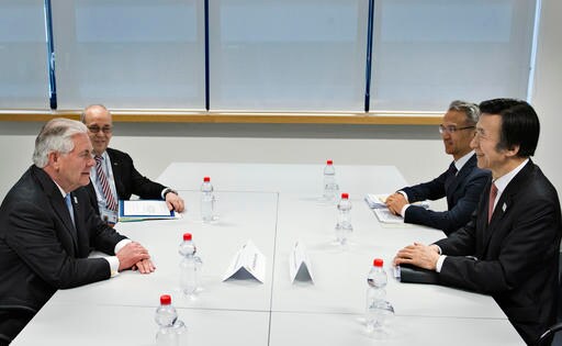 Tillerson Meets Asian Allies, Condemns NKorea Missile Test