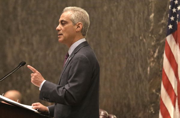 Chicago's Emanuel Plans Punishing Taxes to Pay Pensions