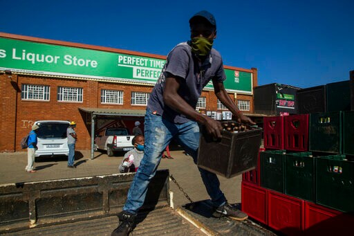 South Africa Eases; Liquor Is Sold, School Openings Delayed