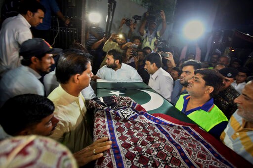 Body of Pakistani Killed at Texas School Arrives in Karachi