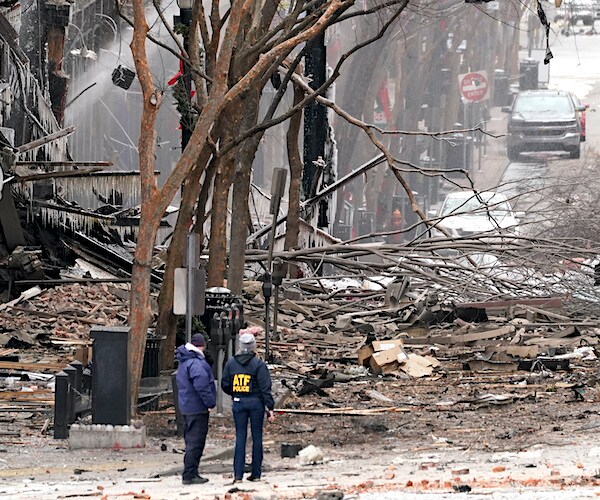 investigators survey massive damage from nashville's christmas bombing