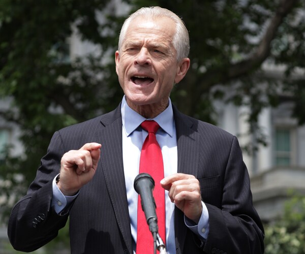peter navarro speaks at the white house