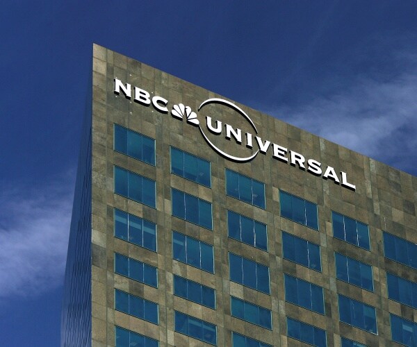 nbcuniversal logo on a building