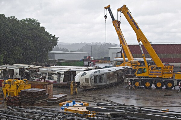 Spain Train Derailment: 79 Counts of Homicide Filed Against Driver (Video)