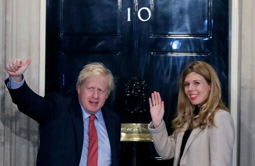 British Leader Boris Johnson, Girlfriend Expecting Baby