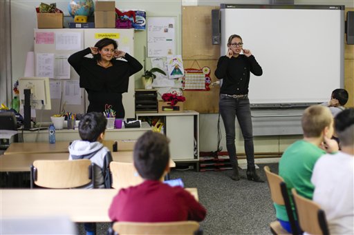 Big Influx of Migrants Brings Challenges for German Schools