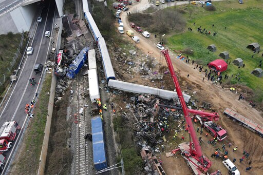Greece's Worst-ever Rail Crash Kills Dozens, Crushes Cars