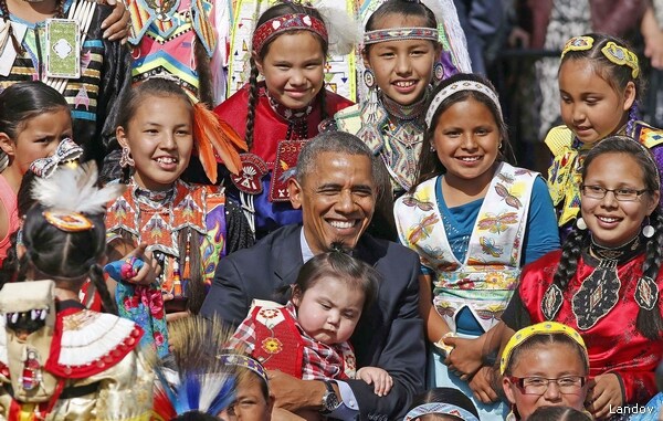 Children's Activist: Obama's Reservation Visit 'Totally a Photo Op'