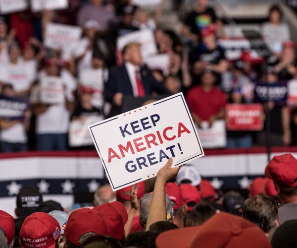 A rally for President Donald Trump in New Mexico