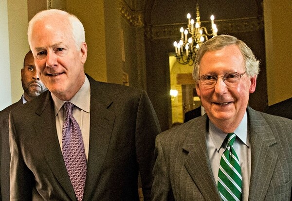 Sen. Cornyn Vows to Back McConnell for Majority Leader