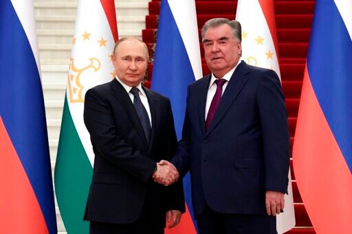 Russia Working on Taliban Ties, Putin Says in Tajikistan