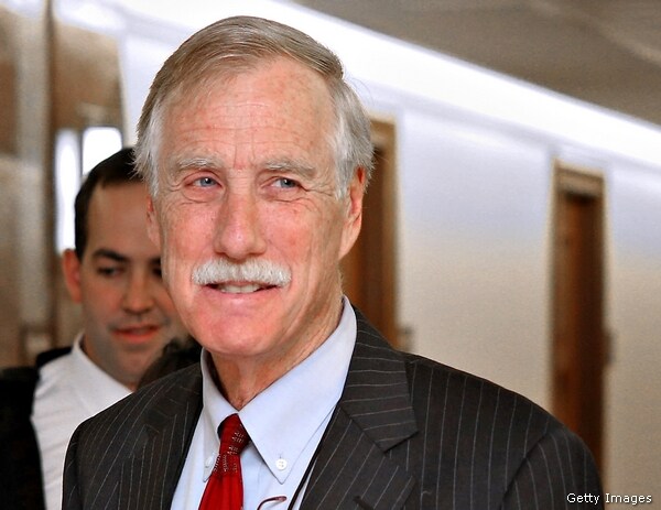 Maine's King May Vote With Republicans if GOP Wins Senate