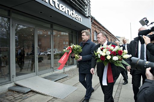 Danes Mark Anniversary of Victims Killed in Gunman Attacks
