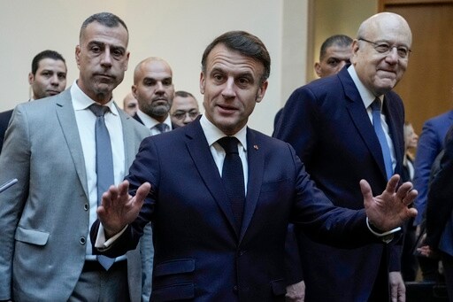 French President in Lebanon to Meet the Country's New Leaders and Discuss Ceasefire with Israel