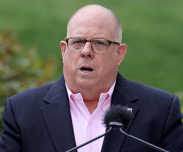 larry hogan addresses the media