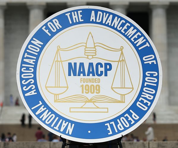 the naacp logo is shown