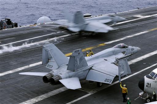 Chinese Shadow US Aircraft Carrier on South China Sea Patrol