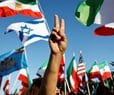 U-Haul Drives Through Iran Protest in California