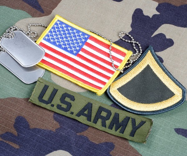 united states army private first class rank concept or theme information symbols uniform  