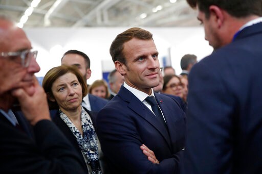 French Leader Macron Moves Press Room out of Elysee Palace