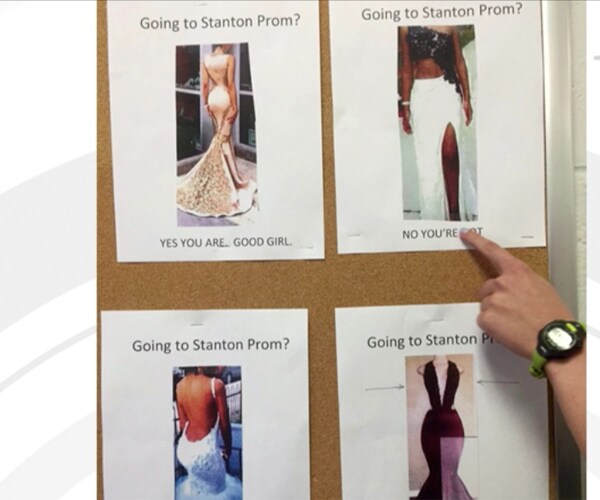 'Good Girl' Prom Dress Poster Draws Outrage, Apology