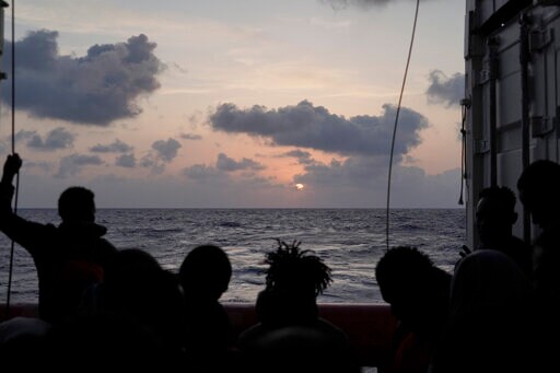 Charity Boat with 182 Migrants Waits to Dock in Europe