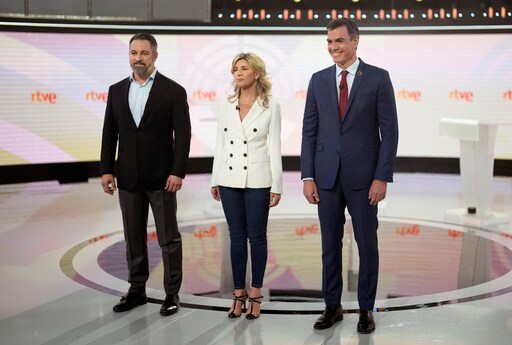Spain's Election Sunday Pits 2 Leftist Vs. 2 Rightist Parties. Here's a Look at the Leaders
