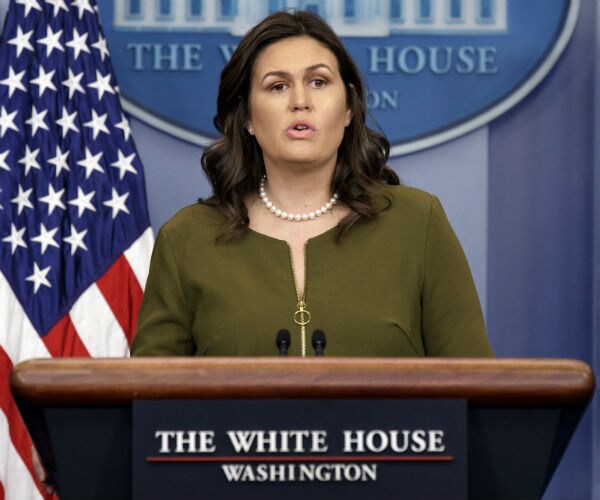 Huckabee Sanders Defends Trump, Endures Left's Sexist Jibes  