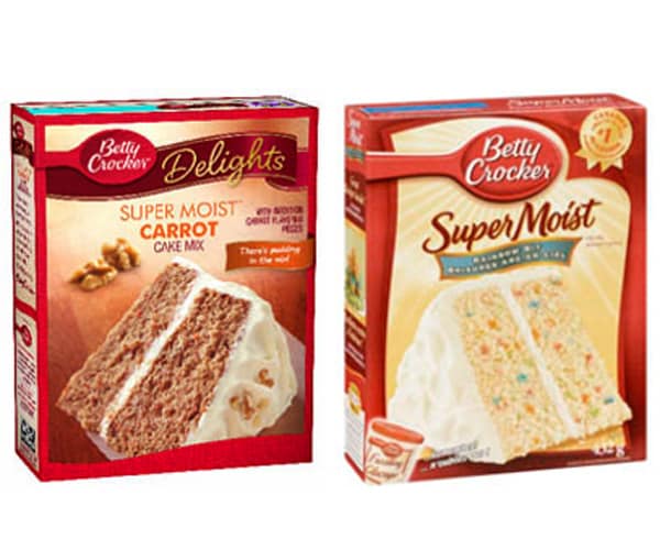 General Mills Betty Crocker Recall Covers 3 Cake Mixes