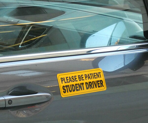 Teen Taking Driver's Test Crashes Into Exam Building