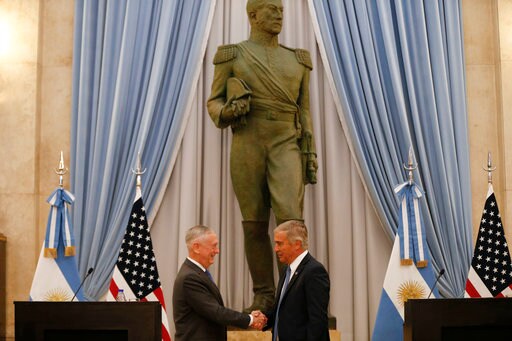 Mattis Pledges Closer Defense Cooperation with Argentina
