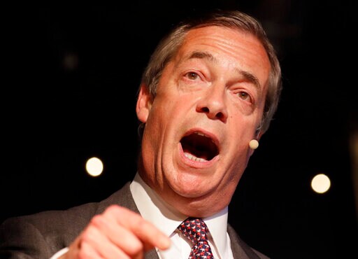 Nigel Farage Taps Anger in UK's Brexit-dominated EU Election