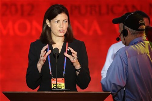 Senator Ayotte at the Podium 