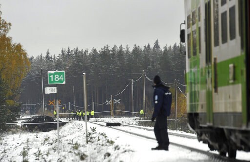 The Latest: At Least 4 Dead in Finland Train Crash