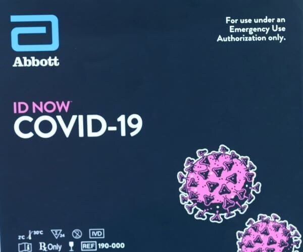 Abbott Lab COVID-19 test kit