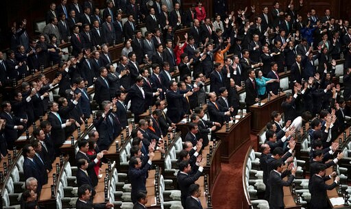 The Latest: Japan PM Abe Seeks Mandate on N. Korea Policies