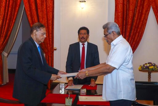 Rajapaksa Swears in 4 Cabinet Members amid Sri Lanka Crisis