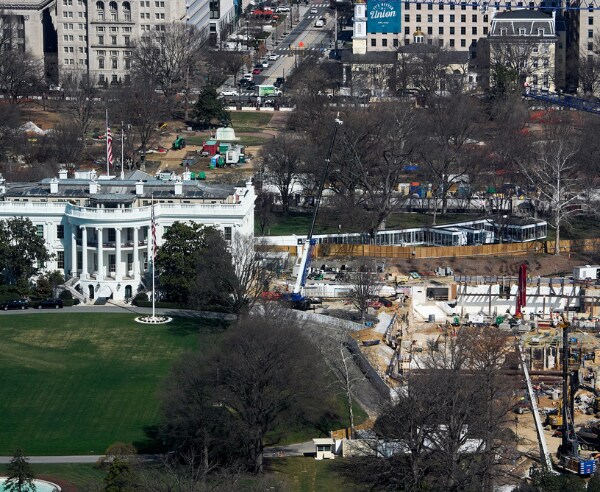 Judge Questions 'Shifting' Defense of Trump Ballroom Project