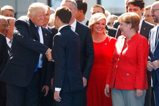 Berlin Wall, 9/11 Symbols Offer Message to Trump at NATO
