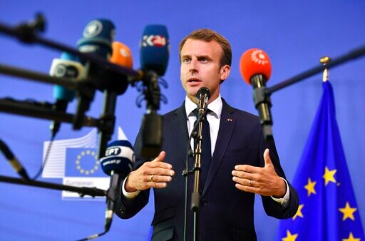 Macron's Plea for Europe Gets Backing outside French Borders