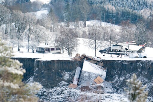 Search Continues for Survivors after Major Norway Landslide