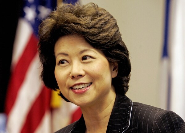 Former Labor Secretary Chao Stumps for Husband McConnell