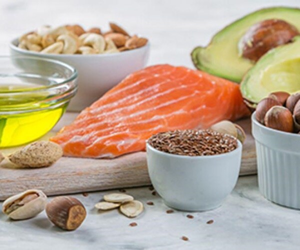 nuts, olive oil, avocado, salmon and other foods that make up the Keto diet