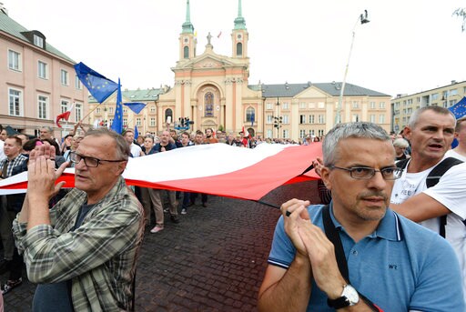 The Latest: Poland's Senators OK Contentious Court Overhaul