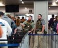 ICE Agents Check IDs to Help TSA at Airports